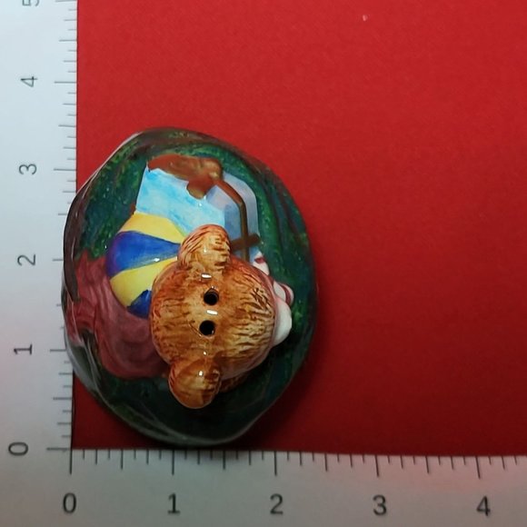 OCI Santa Sack Toy Bag & Drummer Boy Salt & Pepper Shaker Set - Picture 11 of 12